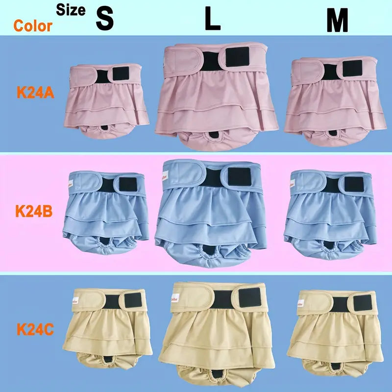 Female Dog Washable Diapers Reusable Dog Diaper Panties