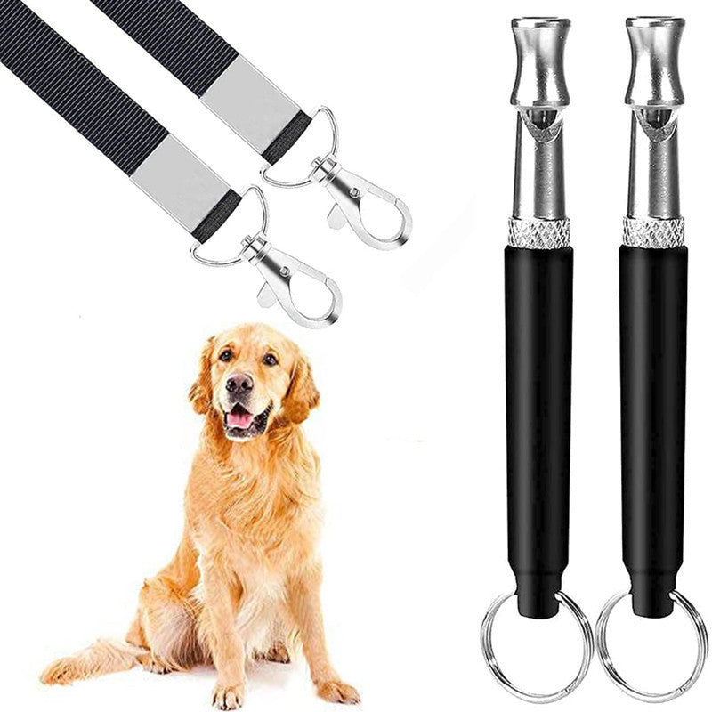 Dog Whistle with Lanyard Professional Recall Dog Training Whistle
