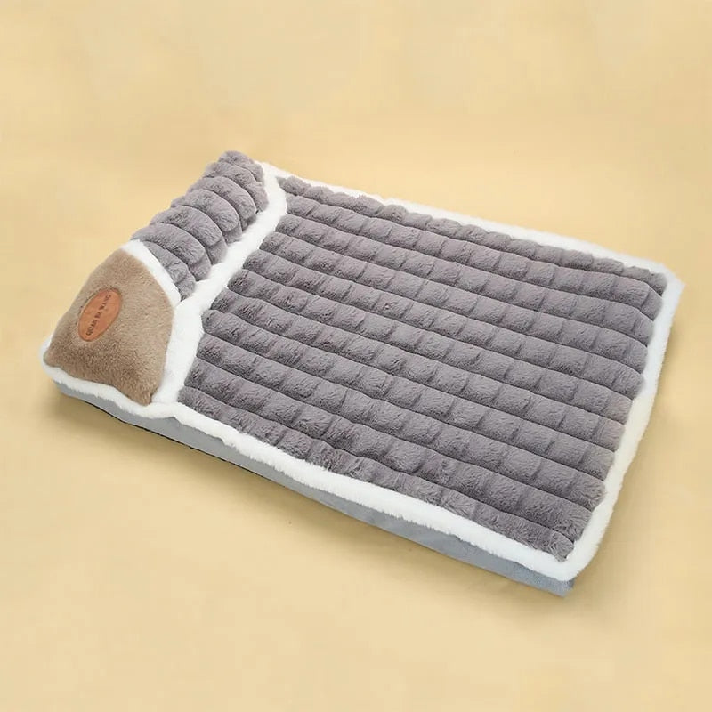 1pc Thick Deep Sleep Pet Dog Bed Removable Washable Dog Mat