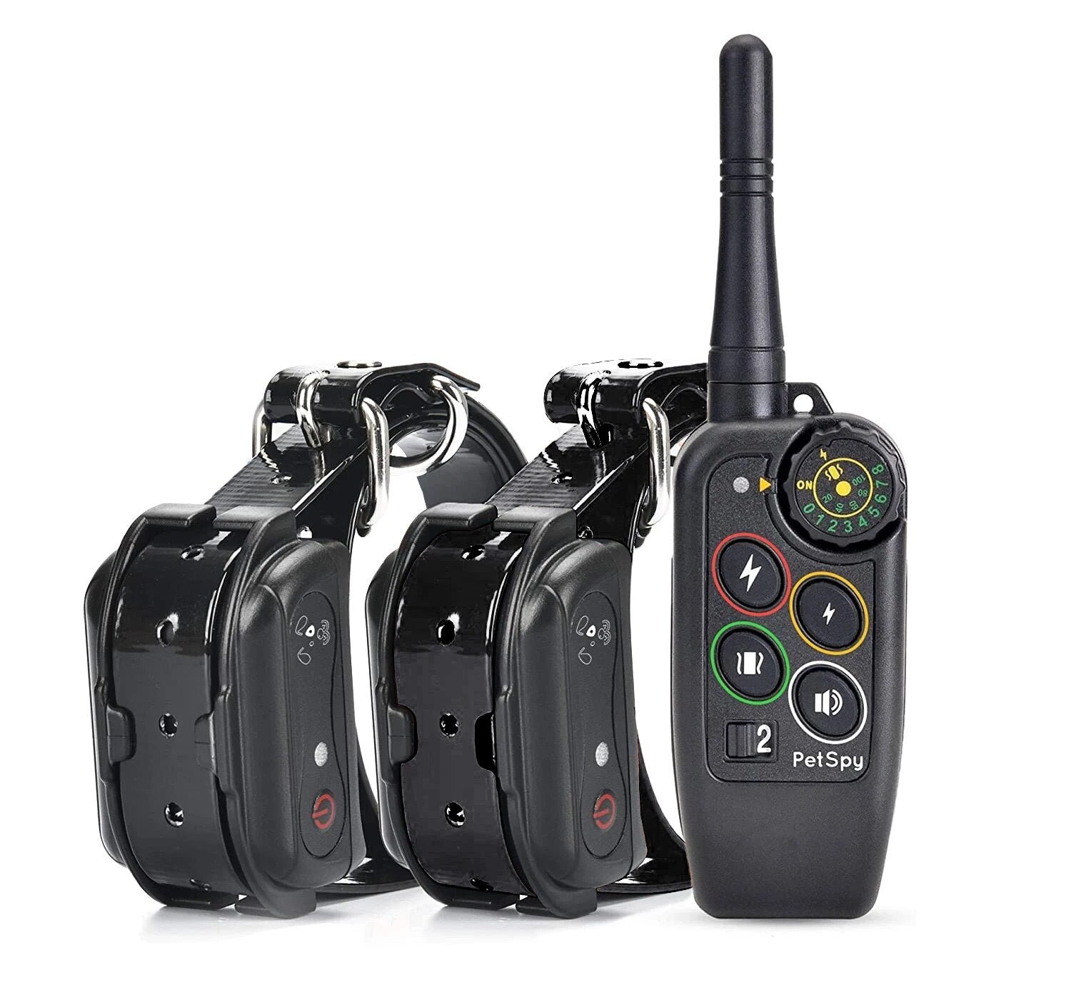 2000FT Remote Control Dog Training Collar Rechargeable Bark Shocker Electric Collar
