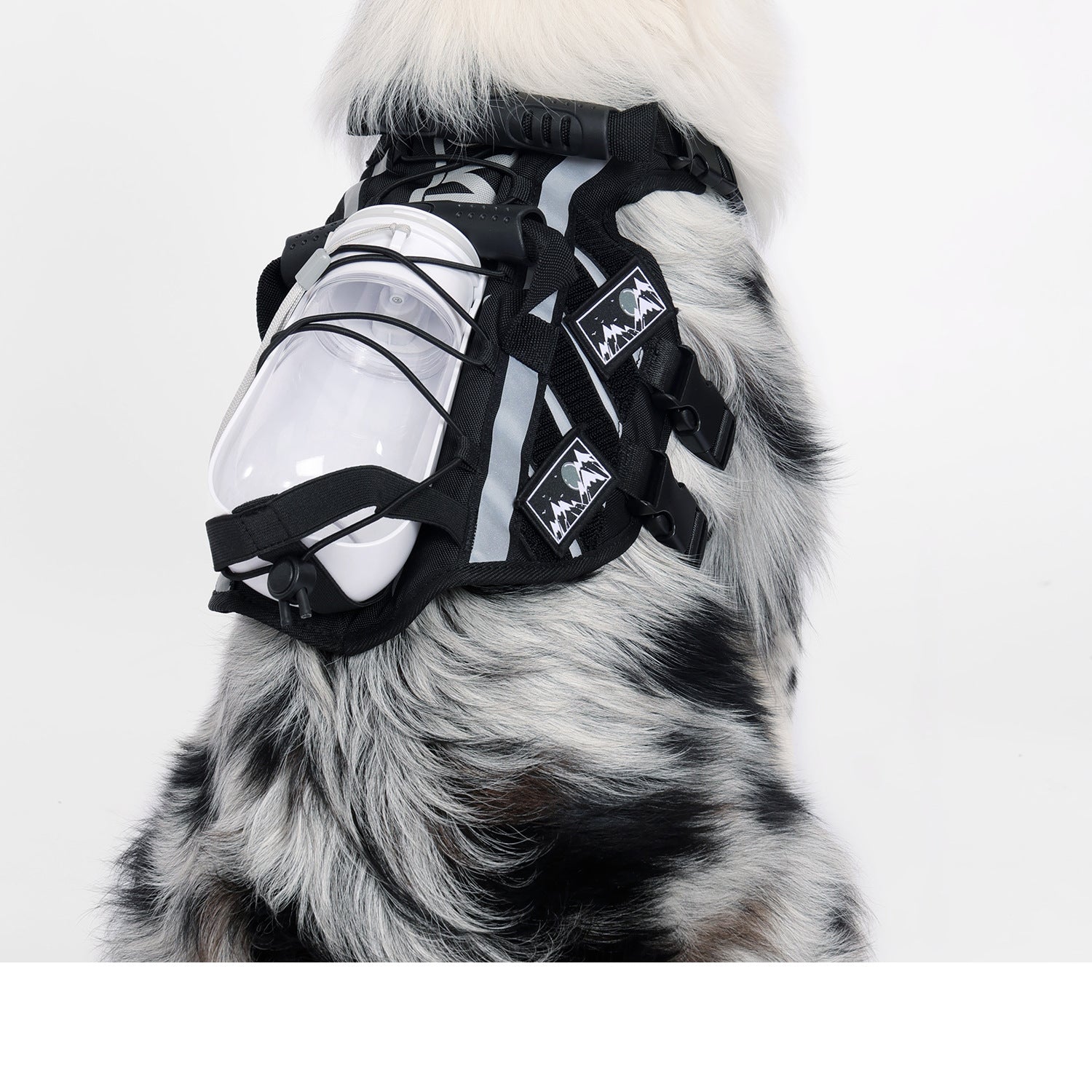Tactical Dog Harness Outdoor Medium Large Dogs Vest Pet Walking Leash