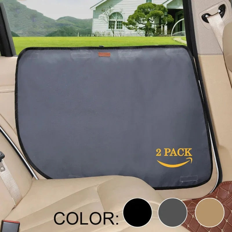 2PCS/Pack Pet Dog Car Door Cover 600D Oxford Cloth Protection Mats