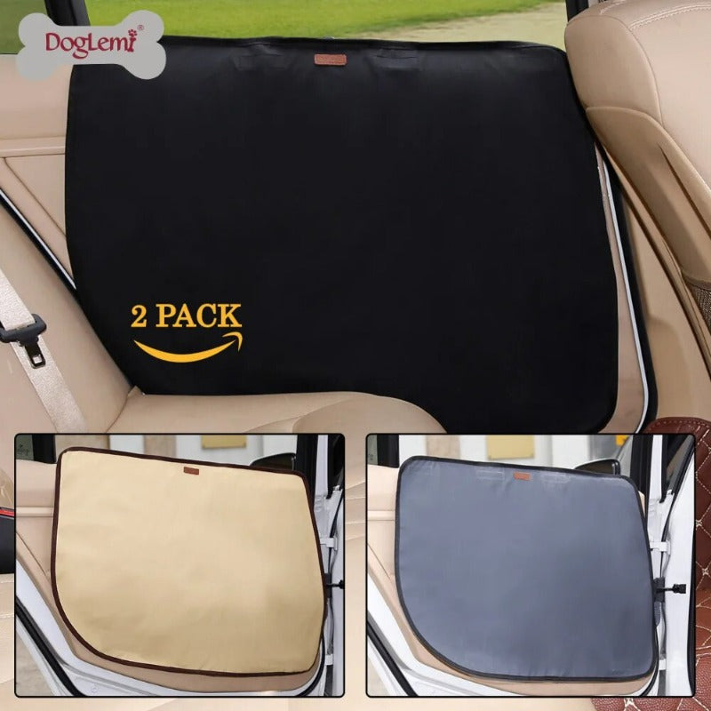 2PCS/Pack Pet Dog Car Door Cover 600D Oxford Cloth Protection Mats