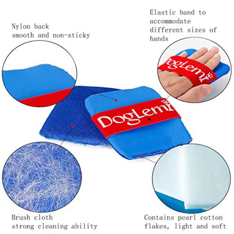 2Pcs/Set Reusable Pet Hair Removal Brush