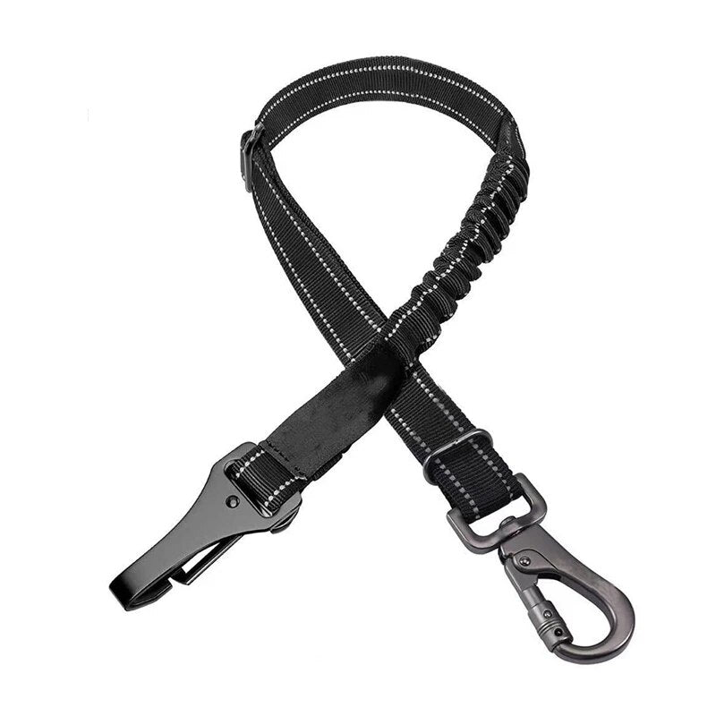 3 In 1 Pet Dog Car Seat Belt Reflective Adjustable Pet Seat Safety Traction Rope