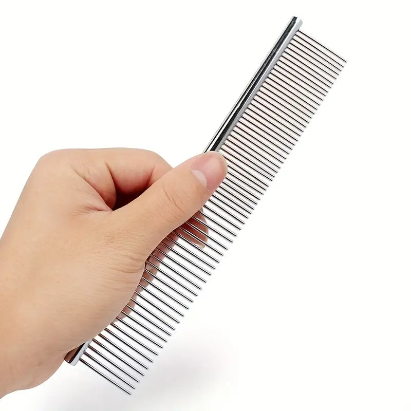 Pet Dog Grooming Comb Stainless Steel Cat Dog Grooming Tool