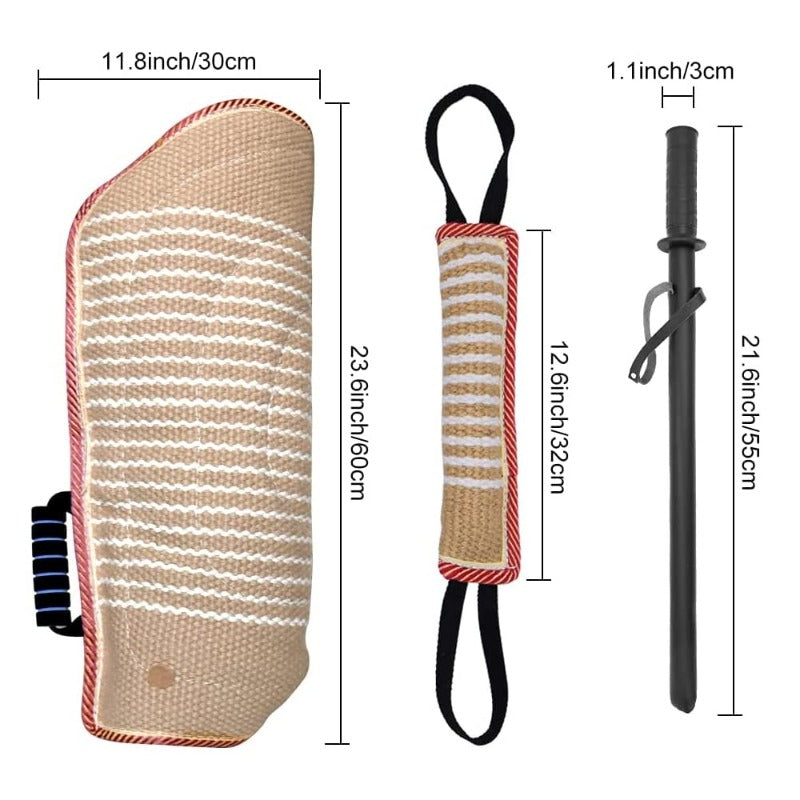 Dog Bite Training Set Professional Dog Bite Sleeve Arm Dog Training Supplies