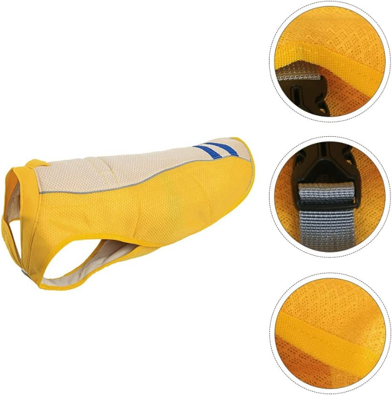 Dog Cooling Vest Summer Vest Tanks Pet Cooler Jacket T- Shirts Costumes Apparel Outfits for Cats Puppy Training Walking Hiking