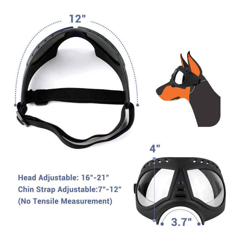 Dog Goggles Large Breed Windproof Dog Goggles For Large Dogs
