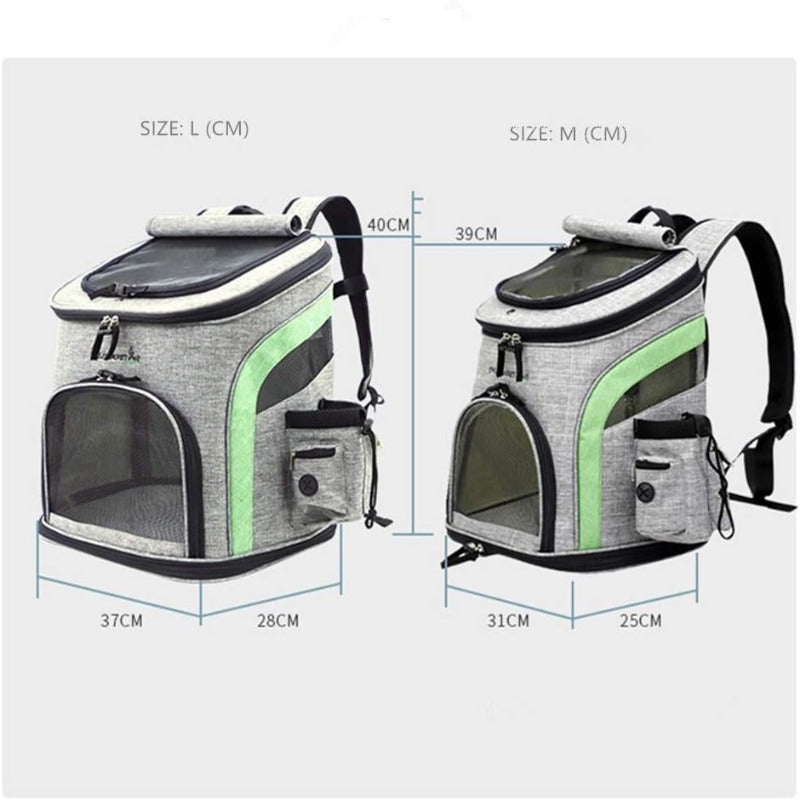 Pet Backpack Cat Backpack Breathable Travel Outdoor Multifunction Backpack Without Fan And Kettle