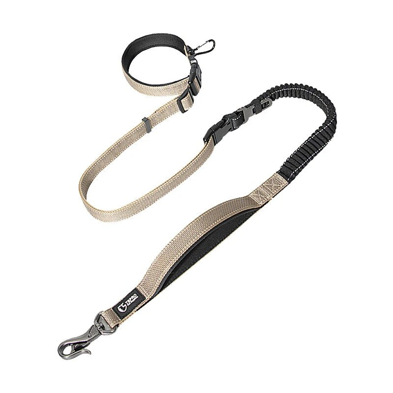 6 in 1Retractable Dog Leash Dual Handle Bungee Leash With Reflective