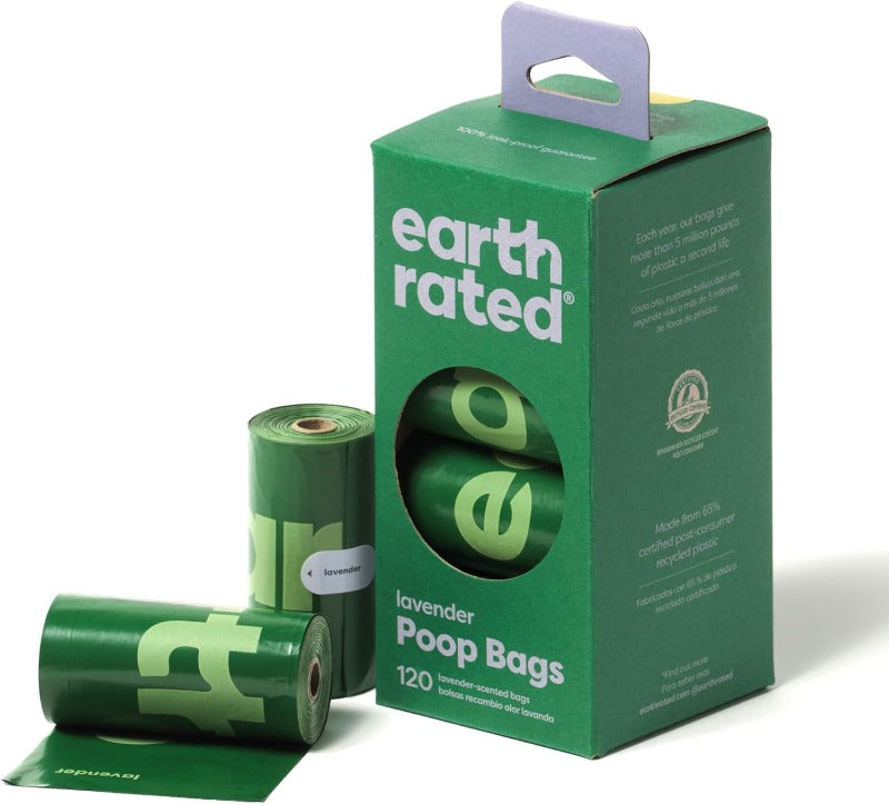 Dog Poop Bags Set Perfect Dog-Walking Bundle - Includes 1 Poop Bag Dispenser and Waste Bags