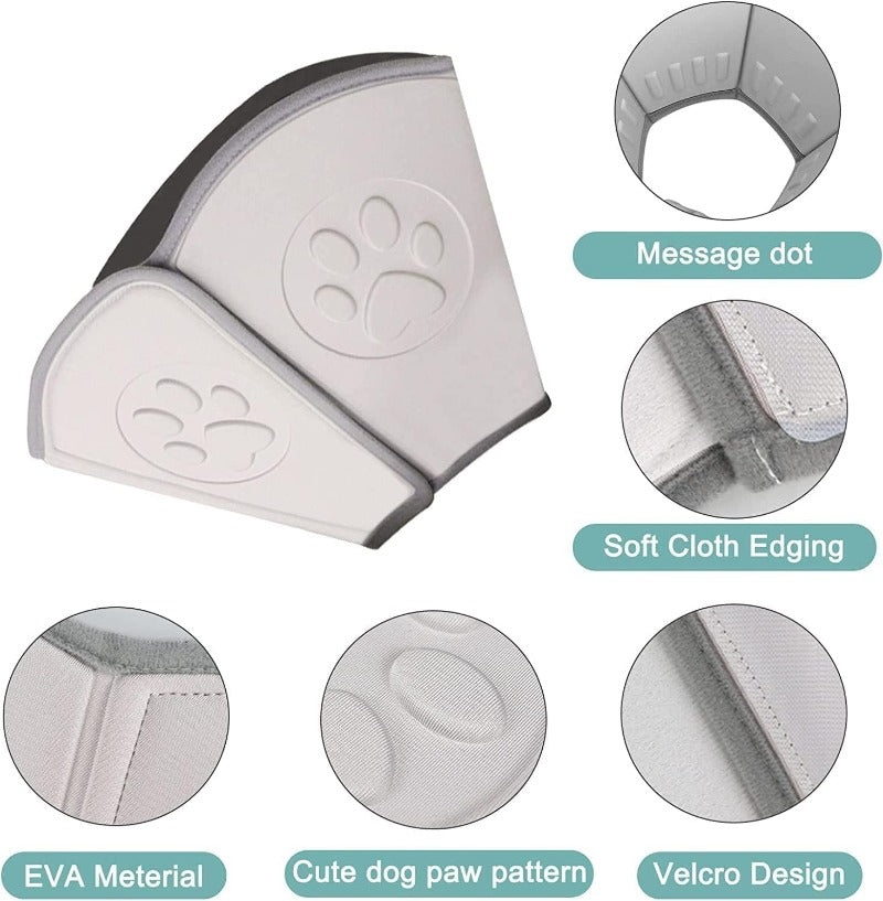 Dog Collars Cat Elizabethan Collar Pet Dog Neck Cone Recovery Anti-bite Collar
