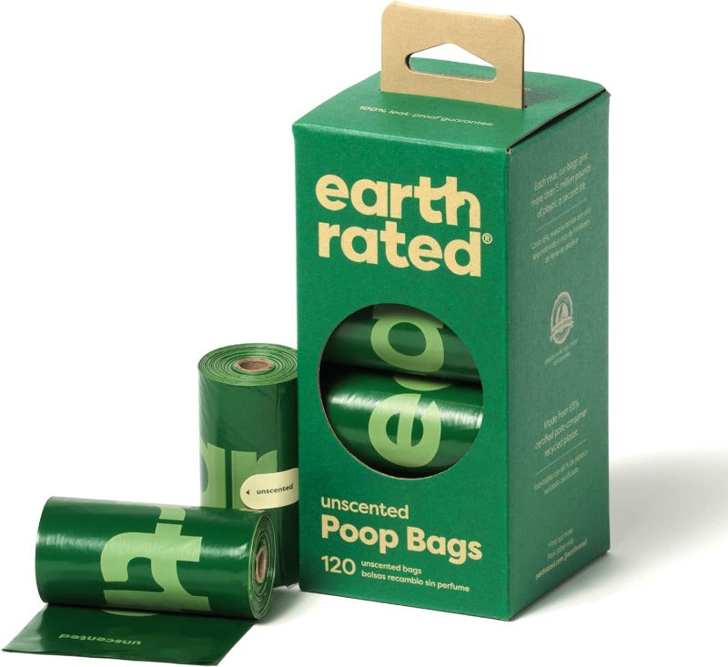 Dog Poop Bags Set Perfect Dog-Walking Bundle - Includes 1 Poop Bag Dispenser and Waste Bags