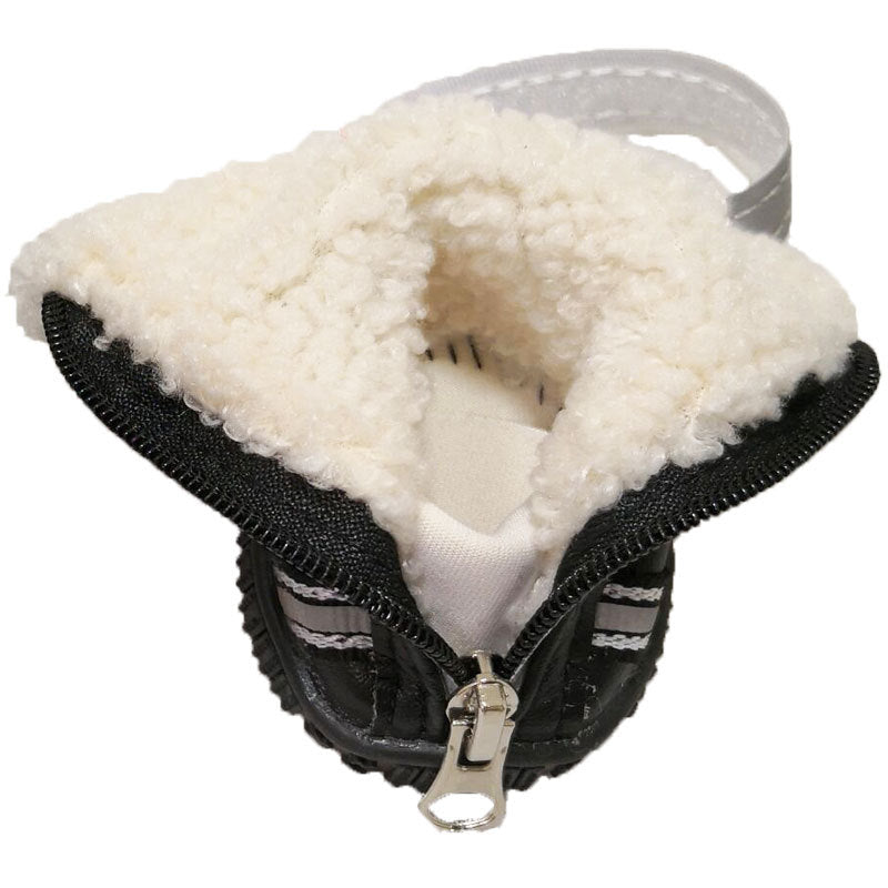 4pcs/Set Pet Dog Shoes Wearable Winter Warm Pets Antiskid Shoes