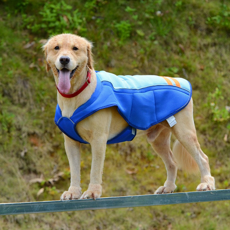 Dog Cooling Vest Summer Vest Tanks Pet Cooler Jacket T- Shirts Costumes Apparel Outfits for Cats Puppy Training Walking Hiking