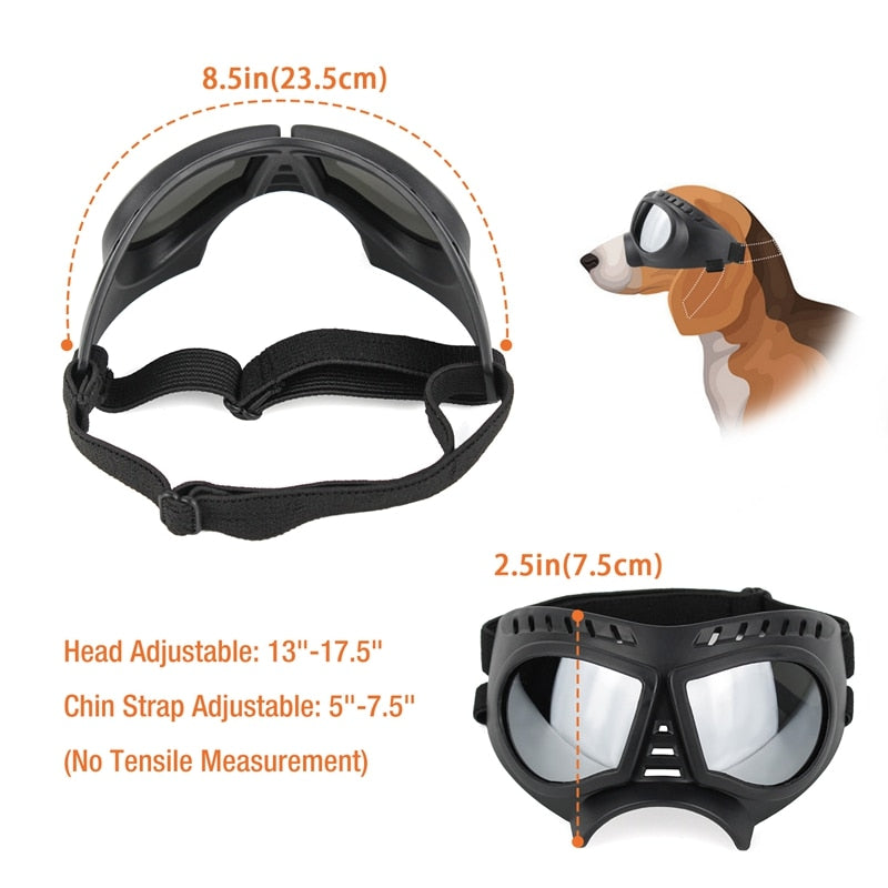 Pet Dog Goggles Sunglasses UV Protection Windproof
