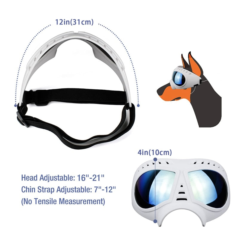 Pet Dog Goggles Sunglasses UV Protection Windproof