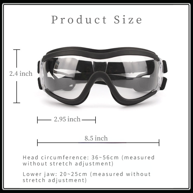 Adjustable Pet Dog Goggles Sunglasses