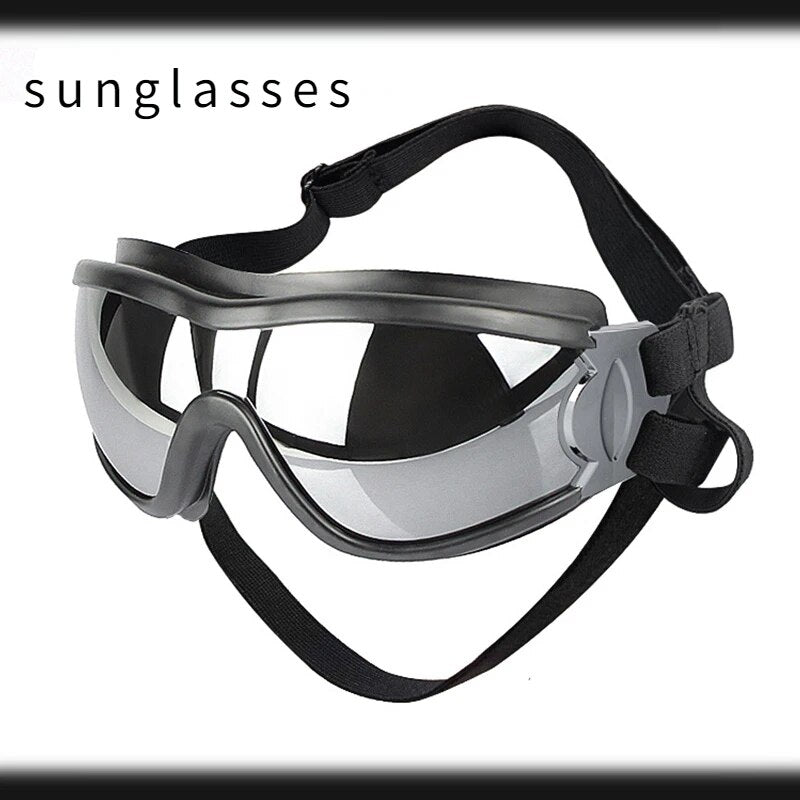 Adjustable Pet Dog Goggles Sunglasses Anti-UV Sunglasses Waterproof Windproof Sunglasses