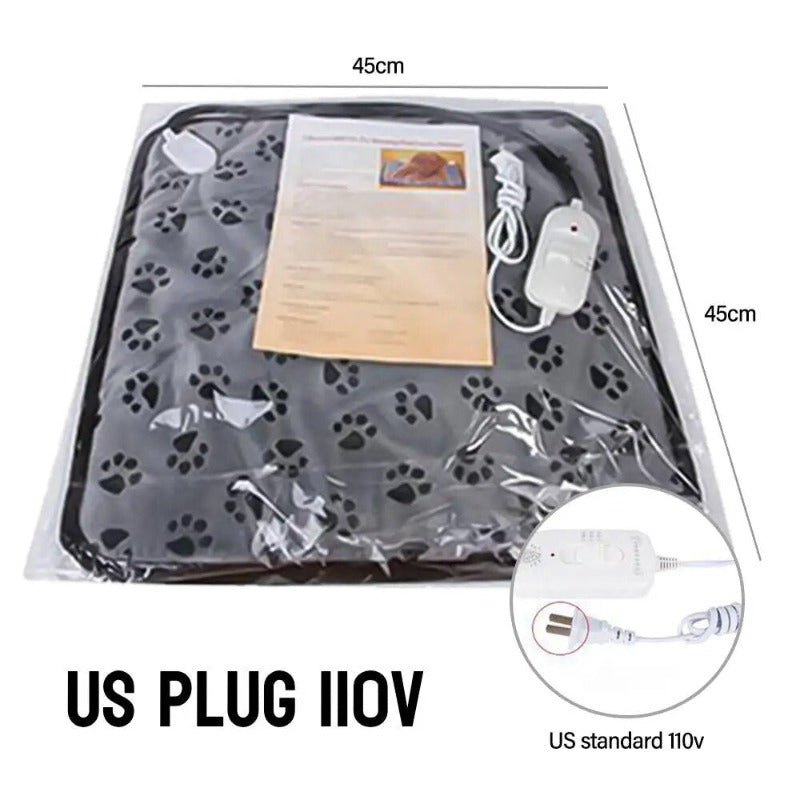 Adjustable Pet Heating Pad Blanket Waterproof Dog Electric Heated Mat