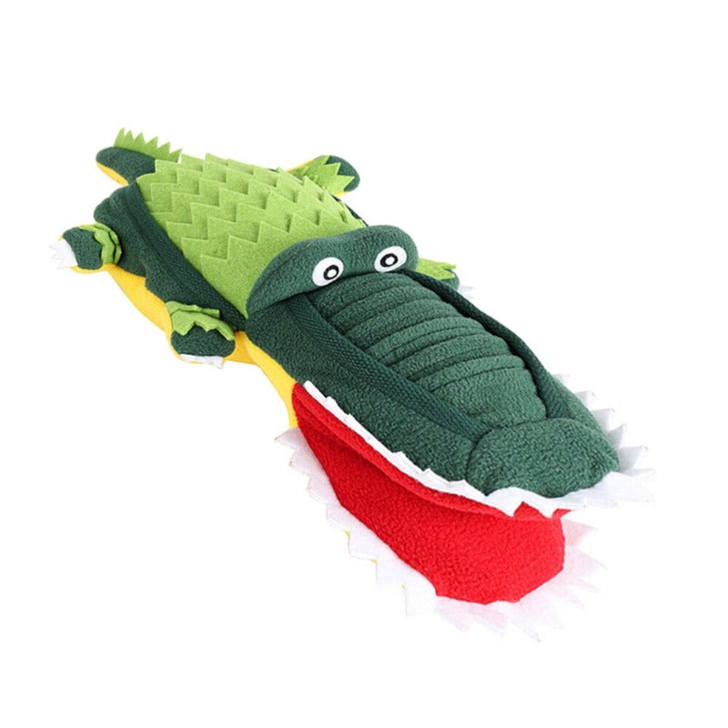 Alligator Dog Toy Plush Pet SniffingToy
