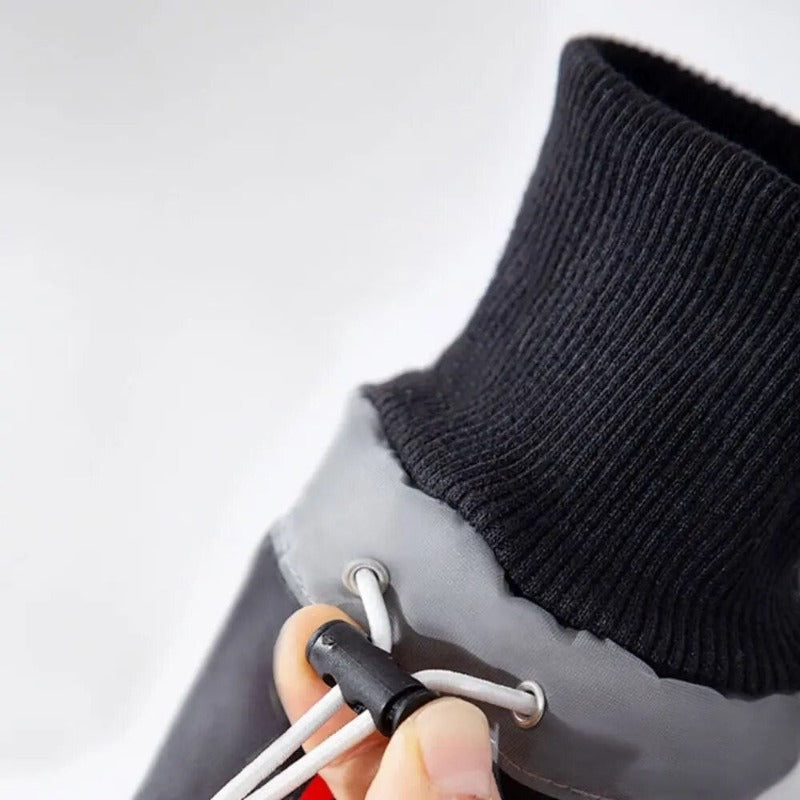 Autumn Winter Warm Thickened Lamb Fleece Big Dog Shoes Dog Outgoing Shoes