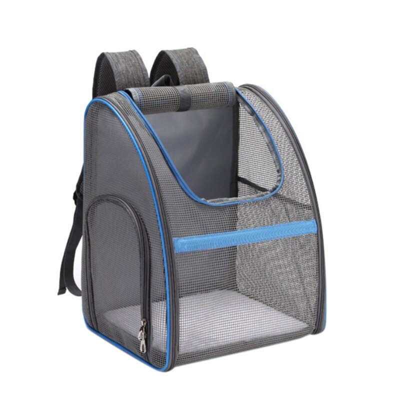 Breathable Folding Pet Cat Dog Carrier Backpack With Zipper For Pet Dog Travel