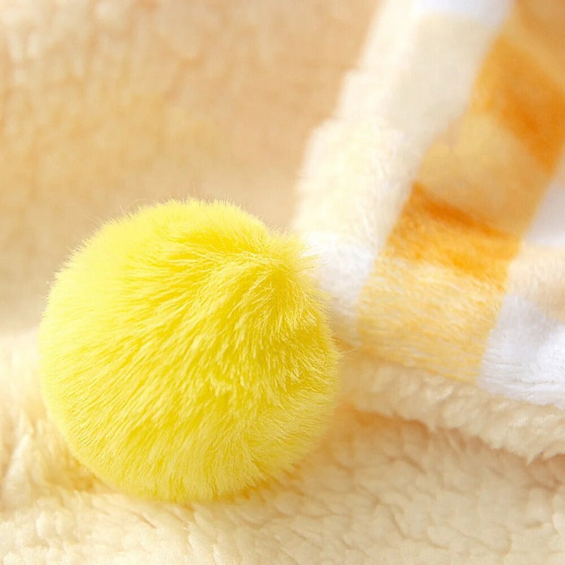 Pet Cats Soft Warm Blanket Plush Pad