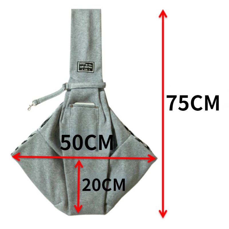 Pet Dog Bag Out Crossbody Shoulder Bag Dog Carrier Bag With Pocket