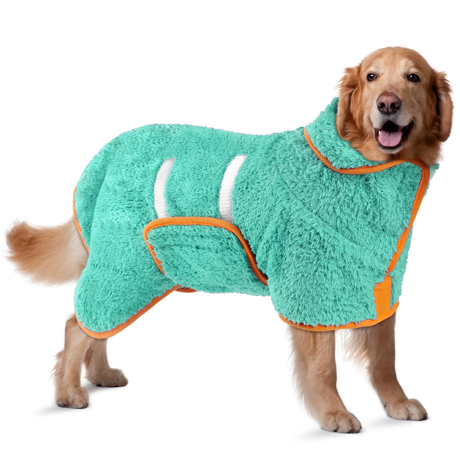 Dog Bathrobe Quick Drying Super Absorbent Dog Robes