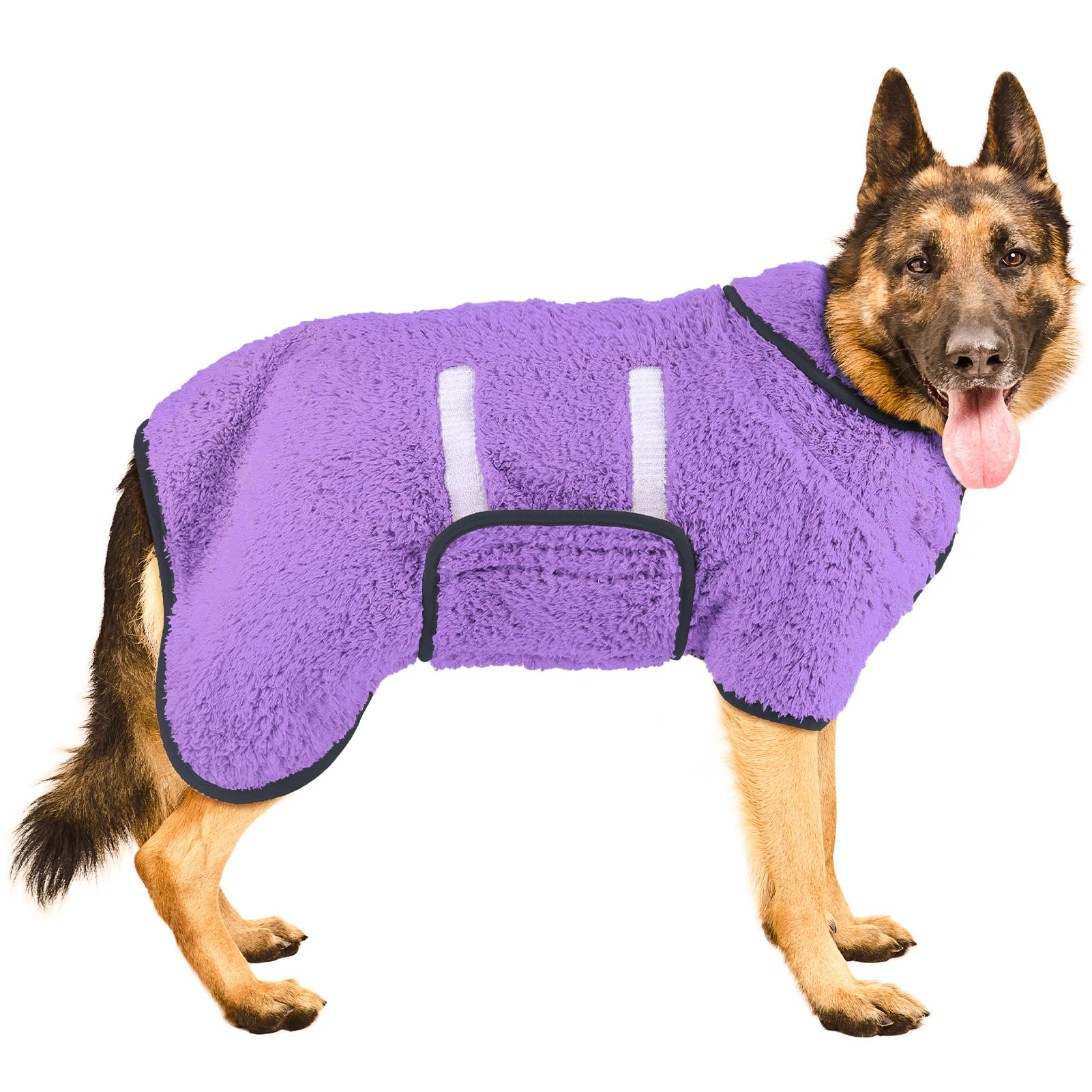 Dog Bathrobe Quick Drying Super Absorbent Dog Robes