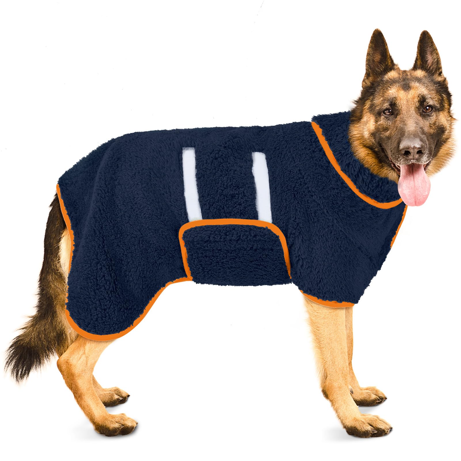 Dog Bathrobe Quick Drying Super Absorbent Dog Robes