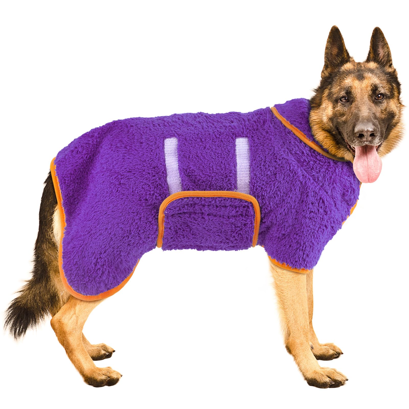 Dog Bathrobe Quick Drying Super Absorbent Dog Robes