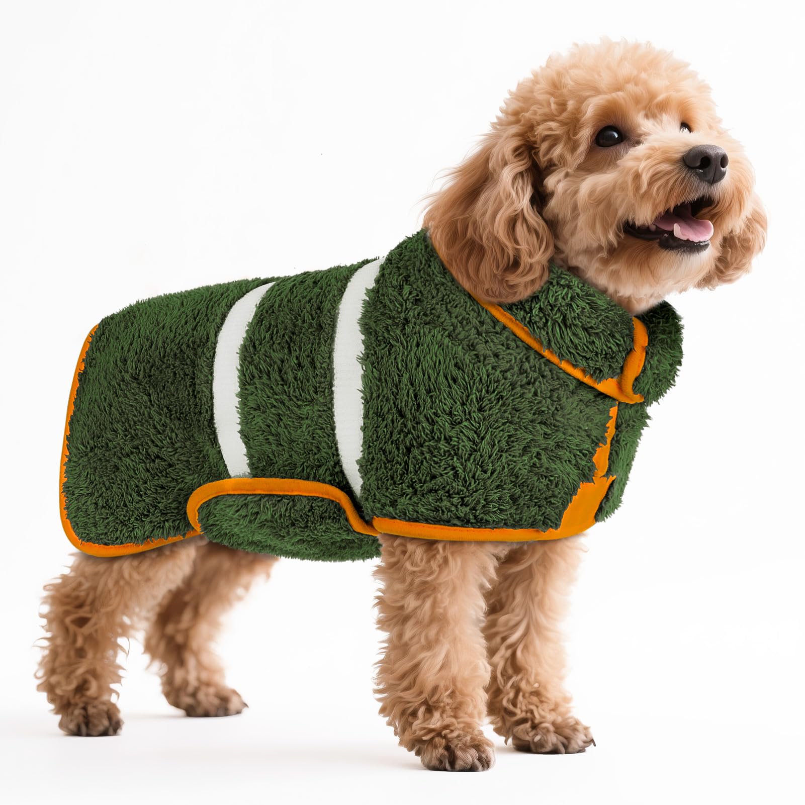Dog Bathrobe Quick Drying Super Absorbent Dog Robes