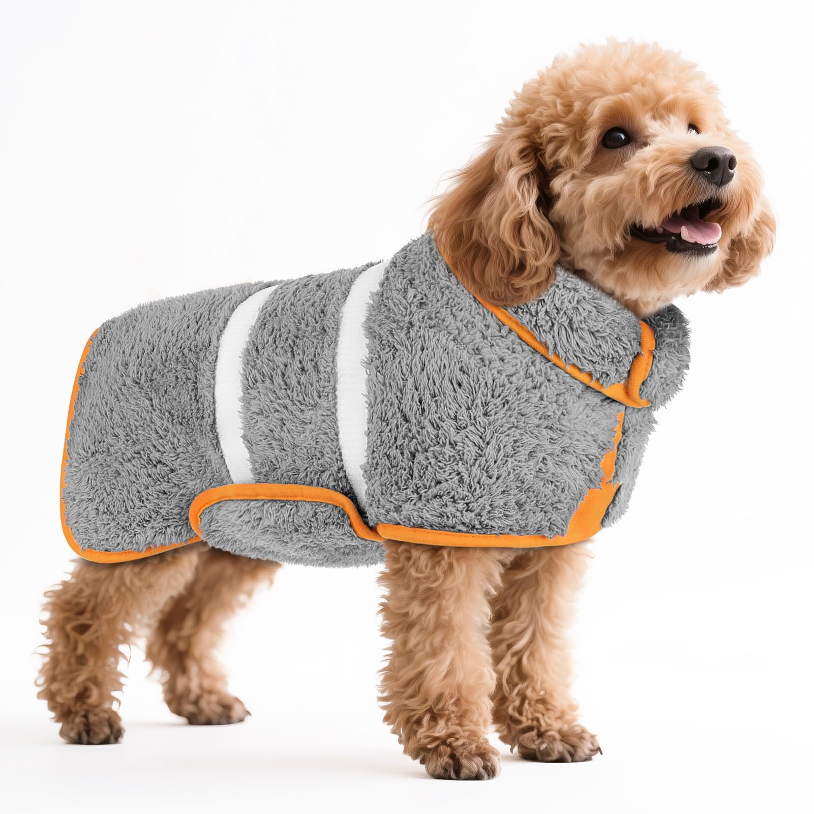 Dog Bathrobe Quick Drying Super Absorbent Dog Robes