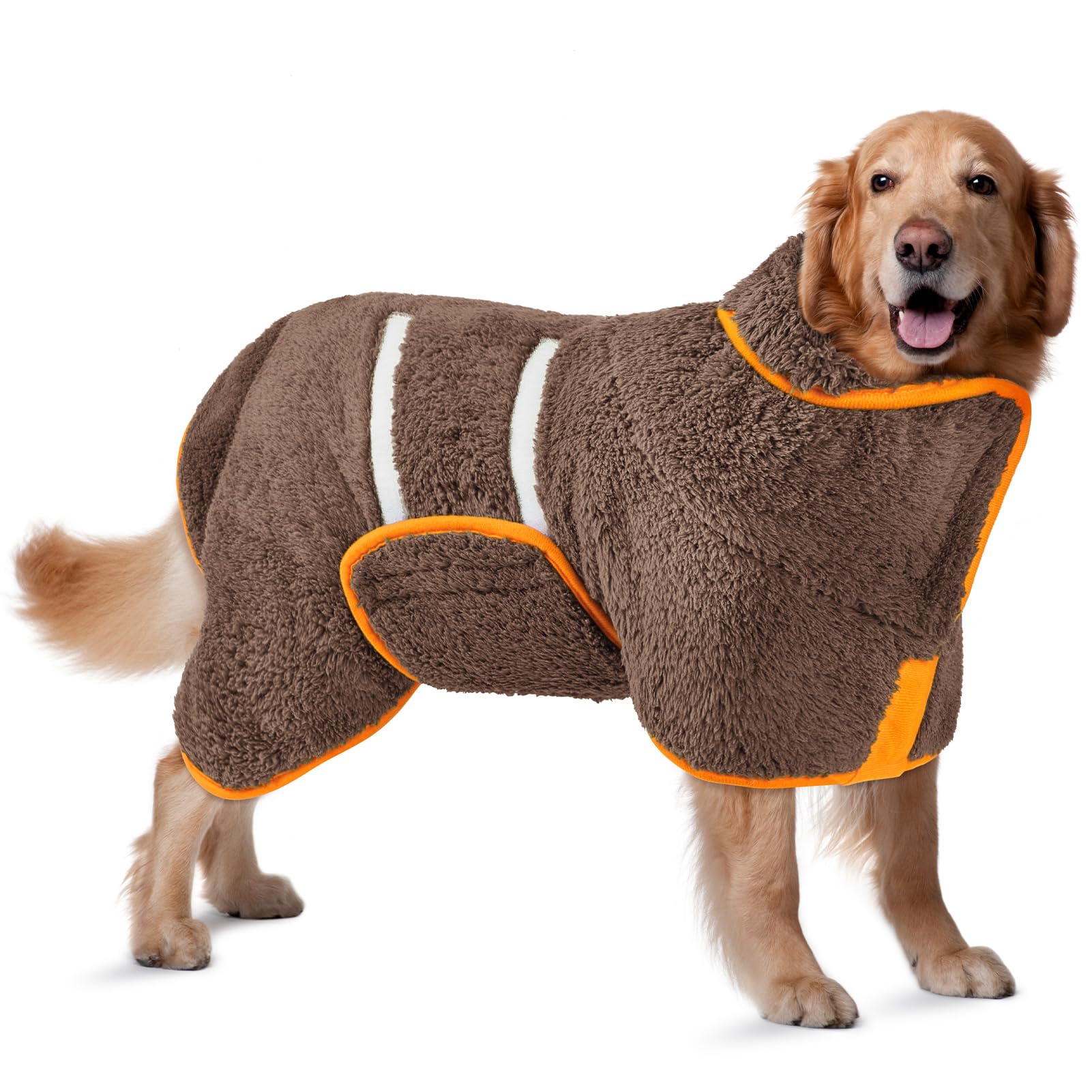 Dog Bathrobe Quick Drying Super Absorbent Dog Robes