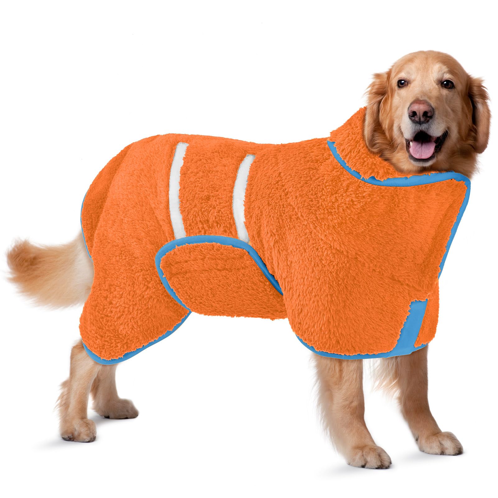 Dog Bathrobe Quick Drying Super Absorbent Dog Robes