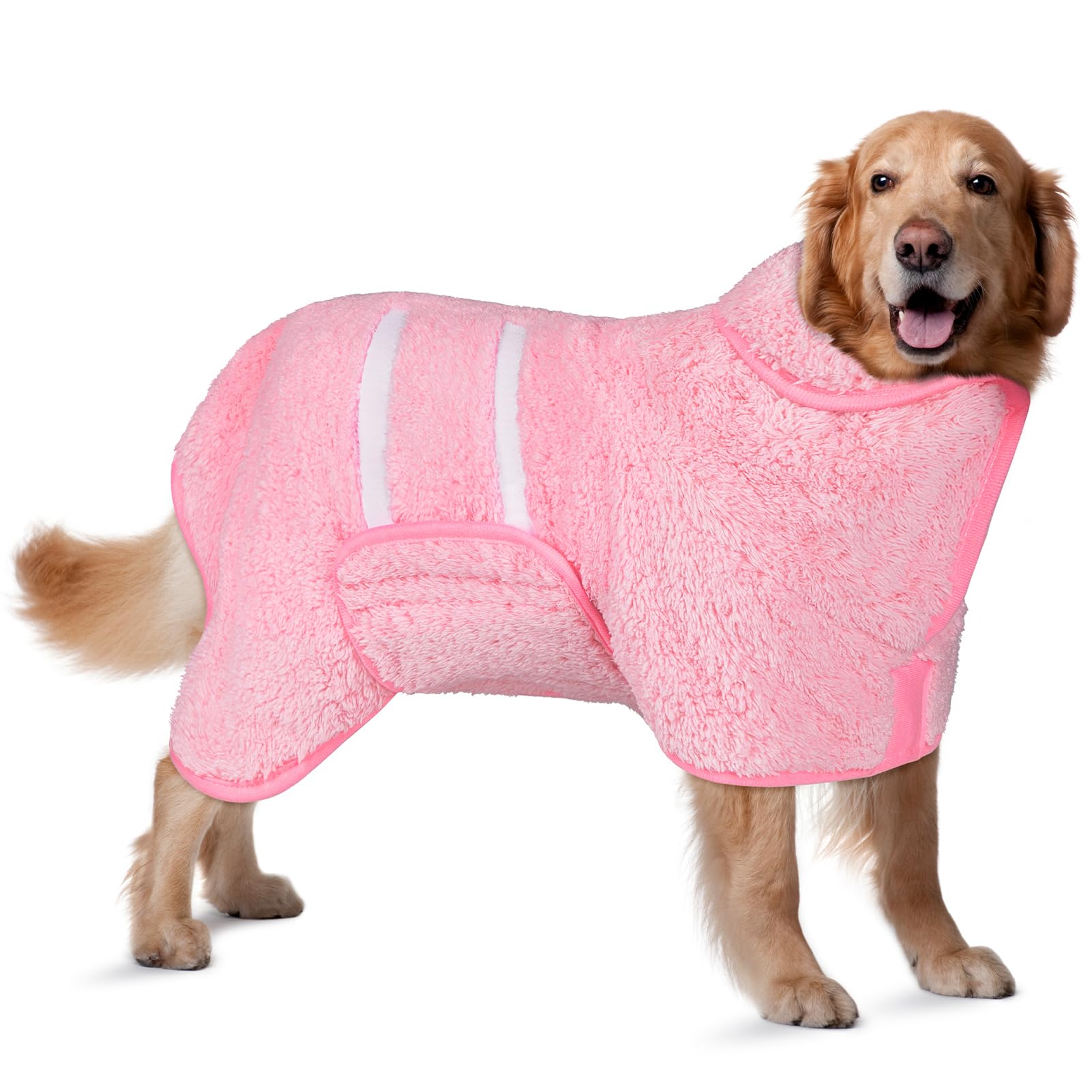 Dog Bathrobe Quick Drying Super Absorbent Dog Robes