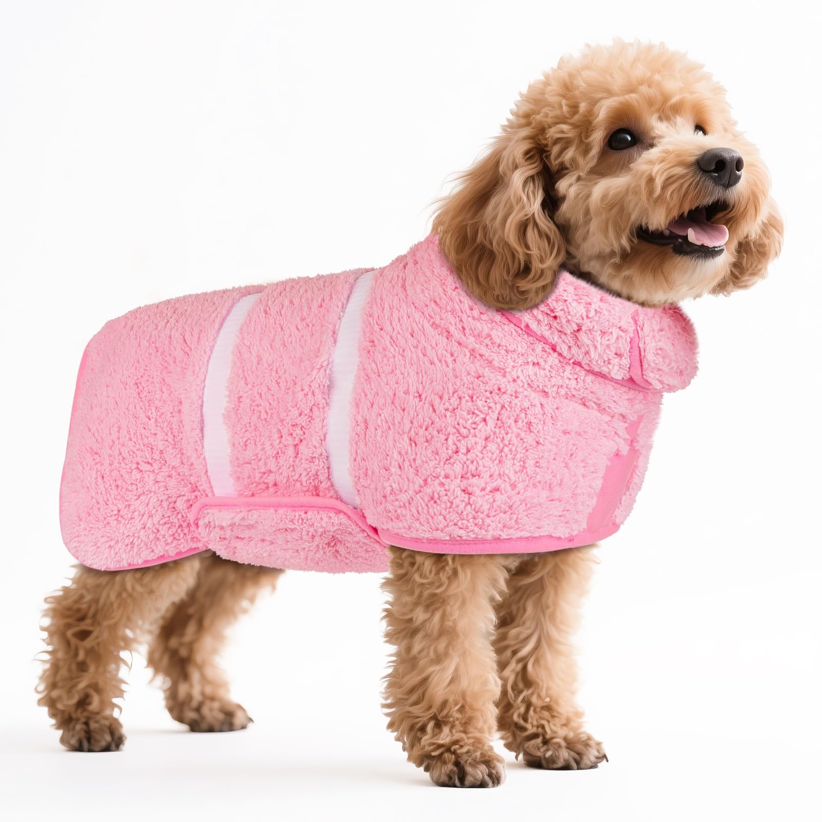 Dog Bathrobe Quick Drying Super Absorbent Dog Robes