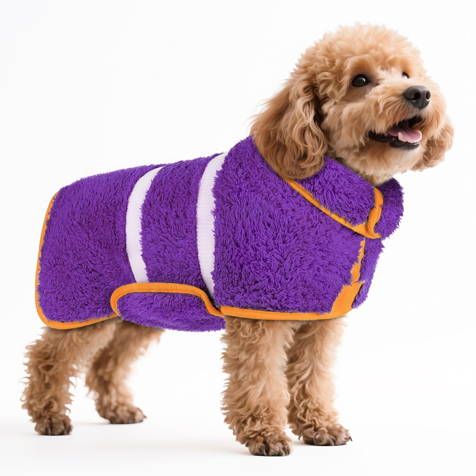 Dog Bathrobe Quick Drying Super Absorbent Dog Robes