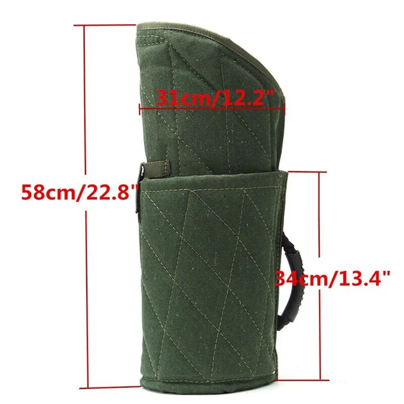 Dog Bite Sleeve With Handle Thickened Jute Training Young Arm Protection Safety Pet Dog Bite Sleeve