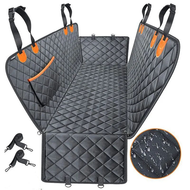 Dog Car Seat Cover Waterproof Pet Dog Carriers Travel Mat Hammock