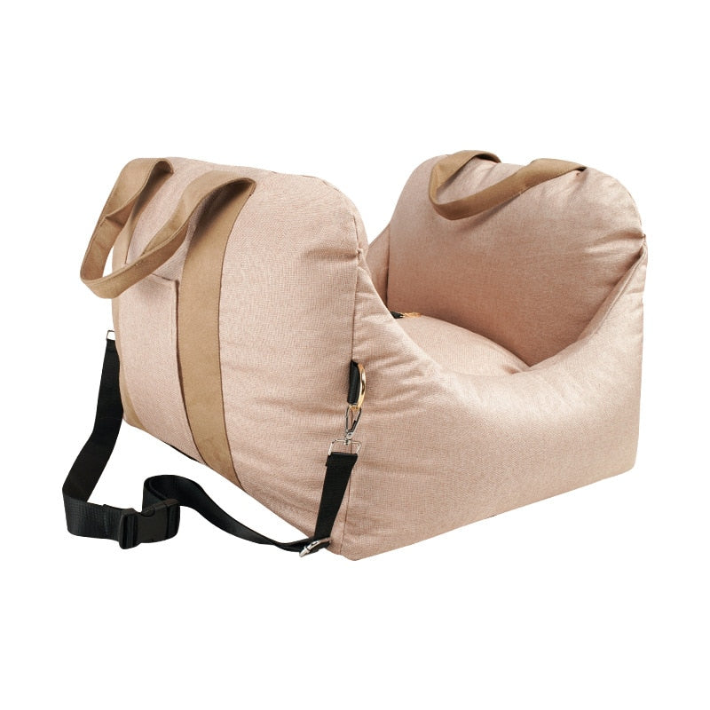 Portable Fully Detachable and Washable Dog Car Seat