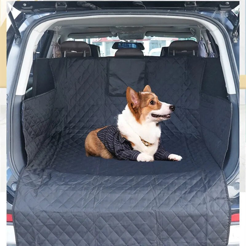 Dog Carrier Waterproof Dog Car Seat Cover Washable Trunk Mat For SUV