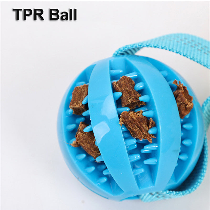 Dog Chew Rope Colorful Dog Tug Toy Elastic Drawstring Pet Chew Toy