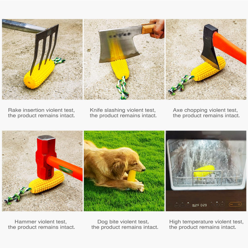 Dog Chew Toys Bite-Resistant Toothbrush