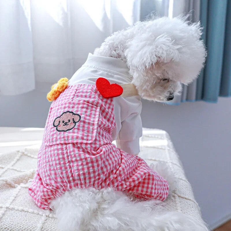 Dog Clothes Pet Clothing Autumn and Winter Casual Carrier Pants