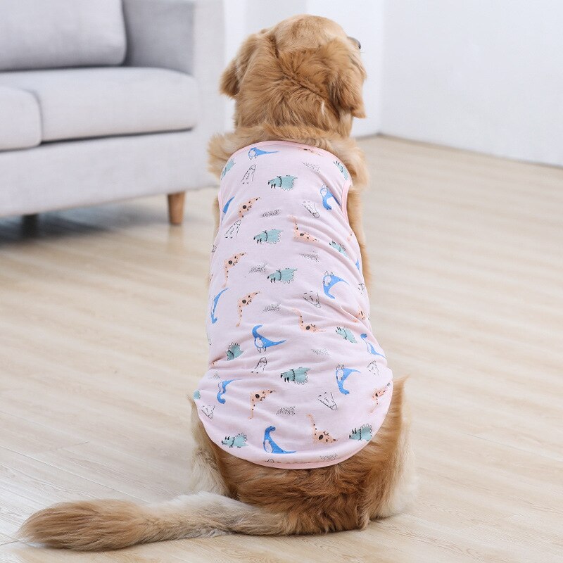 Summer Dog Clothes Anti-hair Loss Sunscreen Vest Clothing