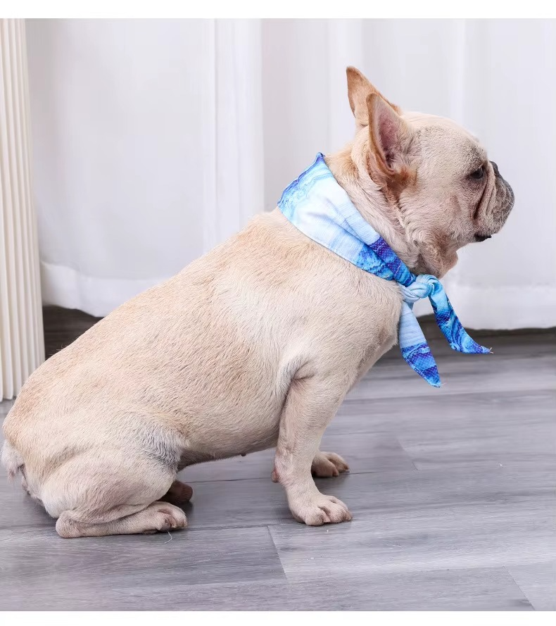 Dog Cooling Bandana Outdoor Heatstroke Prevention Cooling Towel